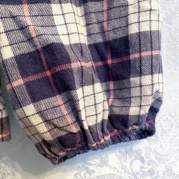 Rails Women’s NWT Willow Ruffle Sleeve Flannel Button-Up Shirt Size XL Plaid New - Picture 5 of 11